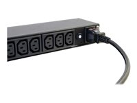 C2G - Strömkabel - IEC 60320 C19 till IEC 60320 C20 - AC 250 V - 15 A - 1.8 m - svart 80709