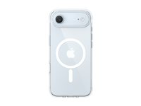 Belkin SheerForce Clear Series - Baksidesskydd för mobiltelefon - MagSafe-kompatibilitet - tillverkas av återvunna material - klar - för Apple iPhone Air MSA033HQCL
