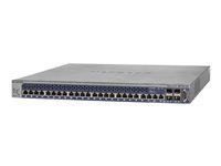 NETGEAR M7100-24X - Switch - Administrerad - 24 x 100/1000/10000 + 4 x 10 Gigabit Ethernet / 1 Gigabit Ethernet SFP+ - skrivbordsmodell, rackmonterbar XSM7224-100NES