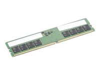 Lenovo - DDR5 - modul - 16 GB - DIMM 288-pin - 4800 MT/s - ej buffrad - grön - för ThinkStation P2 30FR; P3 30GS 4X71N34264