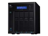 WD My Cloud EX4100 WDBWZE0080KBK - NAS-server - 4 fack - 8 TB - HDD 4 TB x 2 - RAID 0, 1, 5, 10, JBOD, 5 hot spare - RAM 2 GB - Gigabit Ethernet - iSCSI support WDBWZE0080KBK-EESN