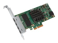 Intel Ethernet Server Adapter I350-T4V2 - Nätverksadapter - PCIe 2.1 x4 låg profil - 1000Base-T x 4 I350T4G2P20