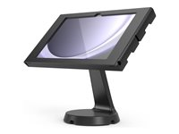 Compulocks Galaxy Tab A9+ Apex Enclosure Mast Counter Stand - Monteringssats (hölje, ställ) - för surfplatta - låsbar - metall - svart - bänk - för Samsung Galaxy Tab A9+ 333B11GAPX9B