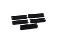 APC NetShelter SX - Racktakborstremsa - svart - för P/N: SMX1000CUS, SMX1500RM2UCNCUS, SMX1500RM2UCUS, SMX2KR2UX145, SMX3KR2UNCX145, SMX750CUS AR7714