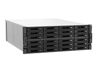 QNAP TS-H3087XU-RP - NAS-server - 30 fack - kan monteras i rack - SATA 6Gb/s - RAID 0, 1, 5, 6, 10, 50, JBOD, 60 - RAM 64 GB - 2.5 Gigabit Ethernet / 10 Gigabit Ethernet - iSCSI support - 4U TS-H3087XU-RP-E2378-64G