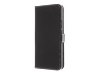 Insmat - Vikbart fodral för mobiltelefon - genuint läder, kartong+papper+aluminiumfolie - för OnePlus Nord 4 650-3255