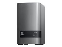 WD My Book Duo WDBLWE0120JCH - Hårddiskarray - 12 TB - 2 fack 6 TB x 2 - USB 3.0 (extern) WDBLWE0120JCH-EESN