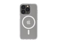 Belkin SheerForce - Baksidesskydd för mobiltelefon - magnetisk - MagSafe-kompatibilitet - klar - tunn, lätt - för Apple iPhone 14 Pro MSA010BTCL