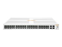 HPE Networking Instant On 1930 48G 4SFP/SFP+ Switch - Switch - L2+ - Administrerad - 48 x 10/100/1000 + 4 x 1 Gigabit / 10 Gigabit SFP+ - rackmonterbar JL685A#ABB