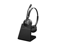 Jabra Engage 55 SE Stereo (Low Power) - Headset - på örat - DECT - trådlös - USB-A via DECT-adapter - Certifierad för Microsoft-teams 9659-455-111-1