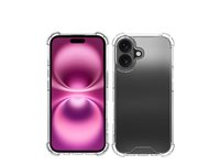 Insmat - Baksidesskydd för mobiltelefon - termoplastisk polyuretan (TPU) - klar - för Apple iPhone 16 Plus 650-1284