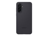 Samsung EF-PA366 - Baksidesskydd för mobiltelefon - silikon - svart - för Galaxy A36 EF-PA366CBEGWW