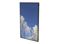 HI-ND Frontcover 75" - Frontcover för LCD-bildskärm - 75" - svart, RAL 9005 - för Samsung QB75B, QB75R-B, QH75B, QM75R-B FC7512-0101-02