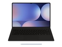 Samsung EF-DX925 - Tangentbord och foliefodral (bokomslag) - AI-nyckel - med pekdyna - trådlös - POGO pin, Bluetooth - svart tangentbord, svart fodral - för Galaxy Tab S10 Ultra, Tab S9 Ultra EF-DX925BBEGSE
