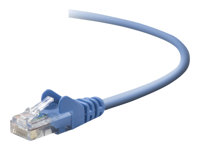 Belkin - Patch-kabel - RJ-45 (hane) till RJ-45 (hane) - 1 m - UTP - CAT 5e - formpressad, hakfri - blå - för Omniview SMB 1x16, SMB 1x8; OmniView SMB CAT5 KVM Switch A3L791B01M-BLUS