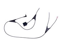 Jabra LINK 14201-37 - Elektronisk krokomkopplingsadapter för trådlöst headset, digital telefon - för Alcatel-Lucent 8019s DeskPhone; Premium DeskPhones 8029s, 8039s 14201-37