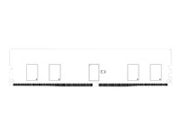 Micron - DDR4 - modul - 8 GB - DIMM 288-pin - 3200 MHz / PC4-25600 - CL22 - 1.2 V - registrerad med paritet - ECC MTA9ASF1G72PZ-3G2R1