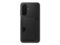 Samsung EF-OA266 - Baksidesskydd för mobiltelefon - svart - för Galaxy A26 EF-OA266TBEGWW