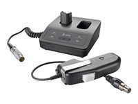 HP Poly CA22CD-DC - Sladdlös PTT (push-to-talk) headsetadapter för headset - DECT, 1880-1900 MHz, PJ-7 8K770AA#ABB