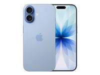 Apple iPhone 17 - 5G smartphone - dual-SIM / Internminne 256 GB - OLED-skärm - 6.3" - 2622 x 1206 pixlar (120 Hz) - 2 bakre kameror 48 MP, 48 MP - front camera 18 megapixlar - dimblå MG6L4QN/A