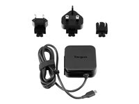 Targus Universal - Strömadapter - 45 Watt - 3 A (USB-C) - svart APA95EU