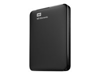WD Elements Portable WDBDTV0020BBK - Hårddisk - 2 TB - extern (portabel) - USB 3.2 Gen 1 - svart WDBDTV0020BBK-WESN