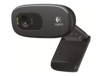 Logitech HD Webcam C270 - Webbkamera - färg - 1280 x 720 - ljud - USB 2.0 960-000636
