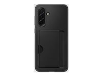 Samsung EF-OA366 - Baksidesskydd för mobiltelefon - svart - för Galaxy A36 EF-OA366TBEGWW