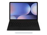 Samsung EF-DX825 - Tangentbord och foliefodral (bokomslag) - AI-nyckel - med pekplatta - trådlös - POGO pin, Bluetooth - svart tangentbord, svart fodral - för Galaxy Tab S10+, Tab S9 FE+, Tab S9+ EF-DX825BBEGSE