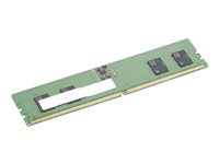 Lenovo - DDR5 - modul - 8 GB - DIMM 288-pin - 5600 MT/s - ej buffrad - grön 4X71N41630