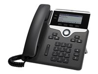 Cisco IP Phone 7821 - VoIP-telefon - SIP, SRTP - 2 linjer - rekonditionerad CP-7821-K9-RF