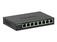 NETGEAR MS308 - Switch - multi-gigabit - ohanterad - 8 x 100/1000/2.5G - skrivbordsmodell, väggmonterbar MS308-100EUS