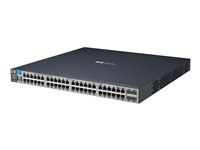 HPE 3500-48 Switch - Switch - Administrerad - 44 x 10/100 + 4 x kombinations-Gigabit SFP - rackmonterbar J9472A